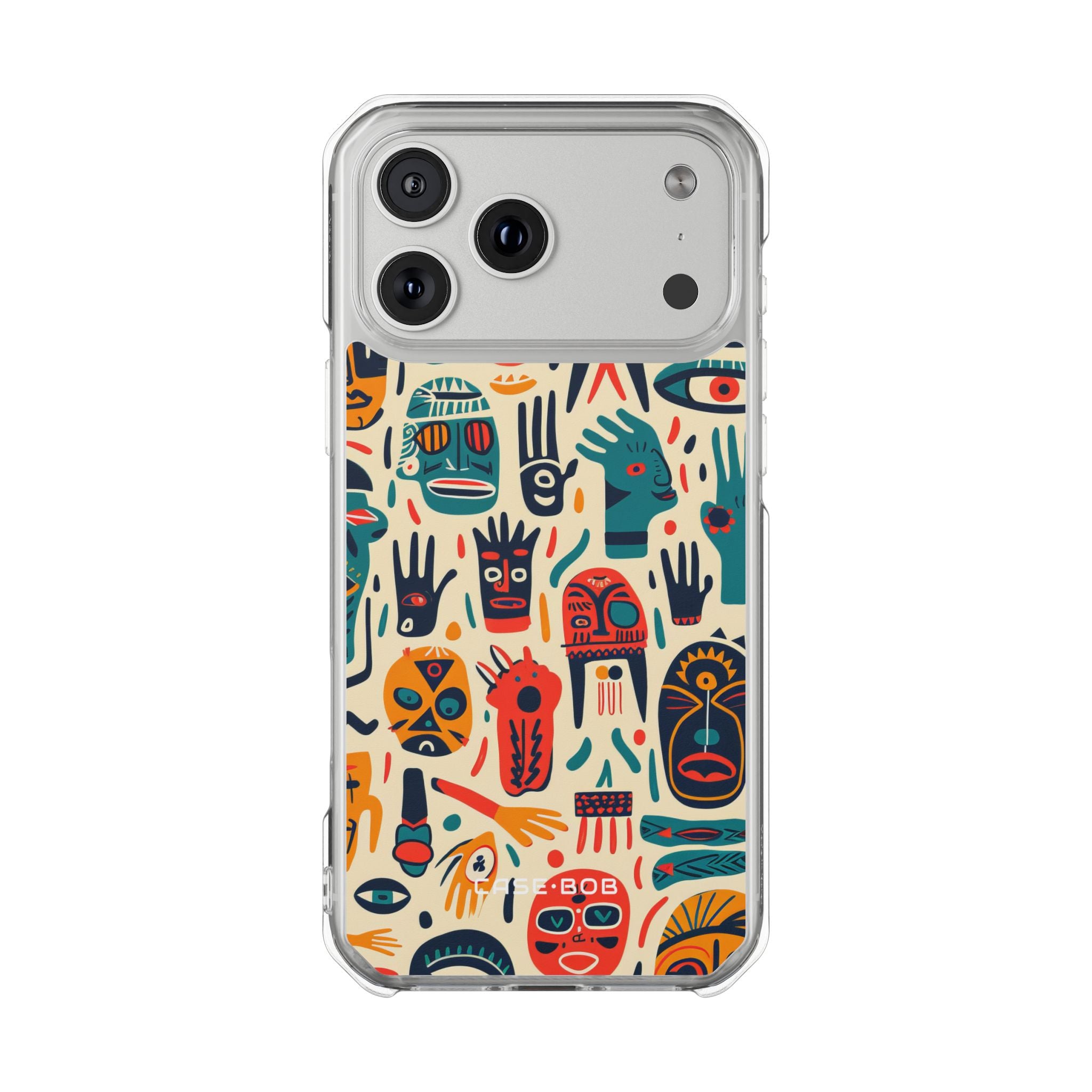 Faces Mosaic iPhone 17 Pro Max Case - Impact