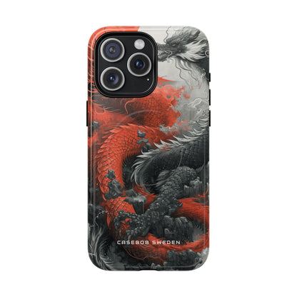 Zen Dragon Harmony iPhone 15 | Tough+ Phone Case