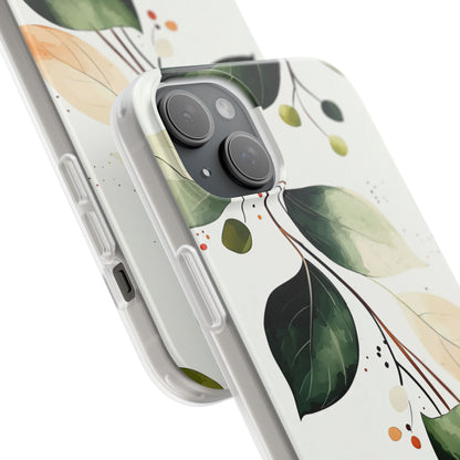 Greenberry Branch iPhone 15 Plus Case - Soft