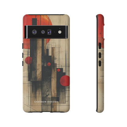 Vintage Geometric Harmony Google Pixel 6 - Tough Phone Case