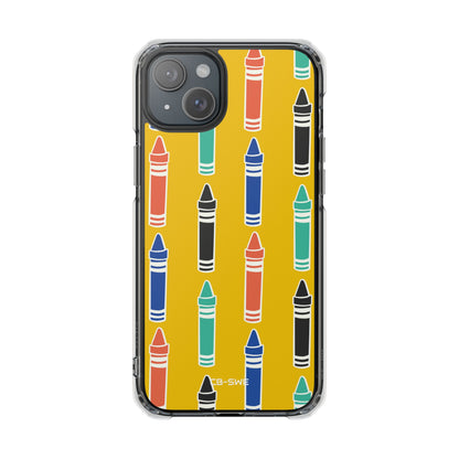 Crayons Dance Joyfully iPhone Case - Impact