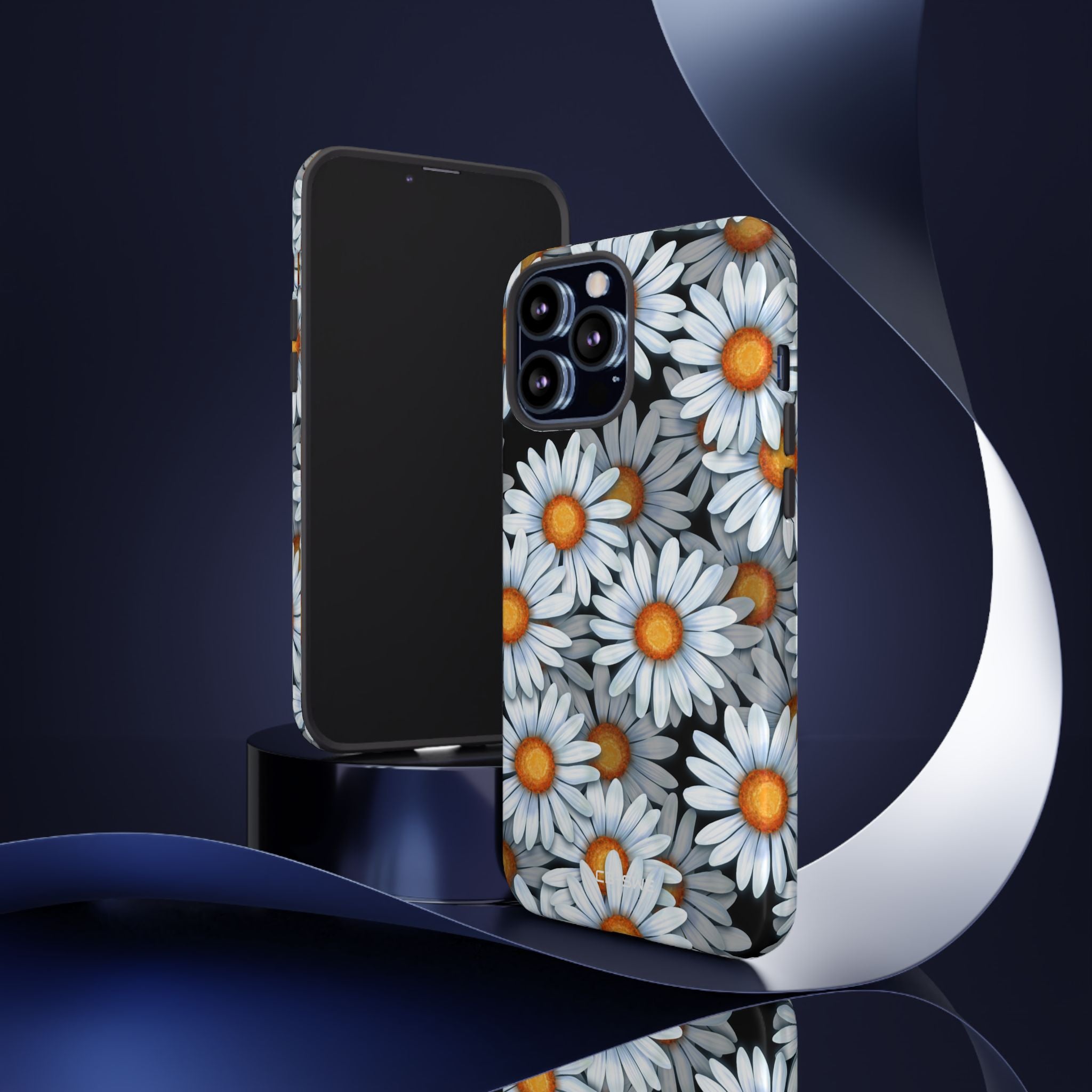 Daisies In Contrast - iPhone Case