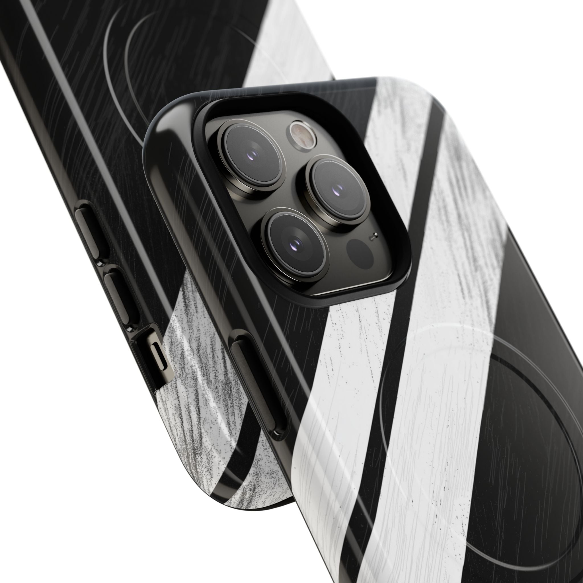 Distressed Stripe Motion iPhone 14 Pro Max Case - Tough+