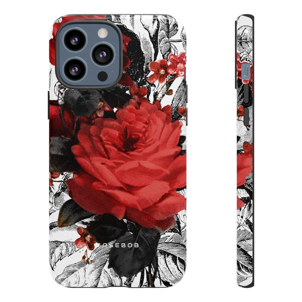 Cheruse Gothic Flower - Protective Phone Case