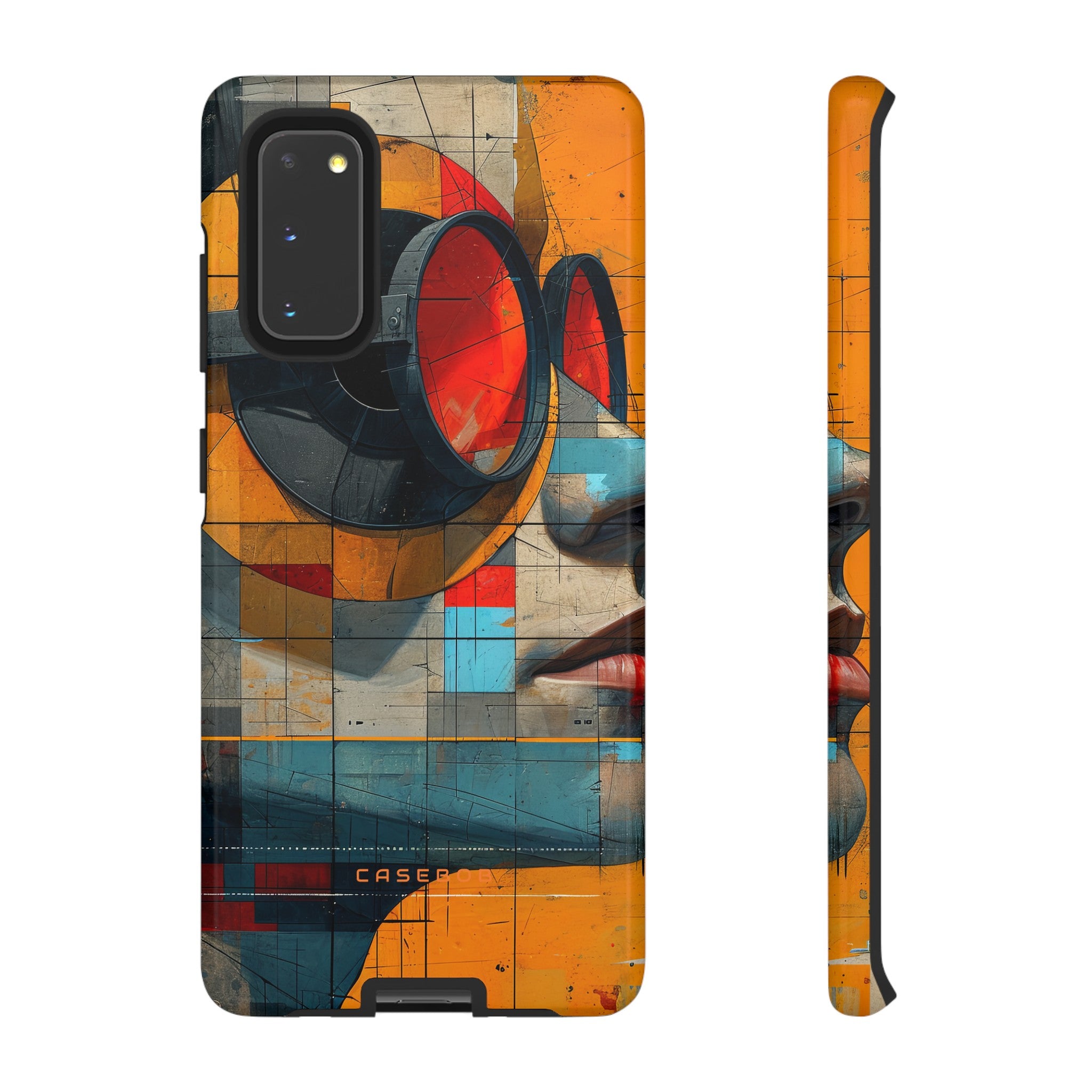 Cartoon Geometry Fusion - Protective Phone Case