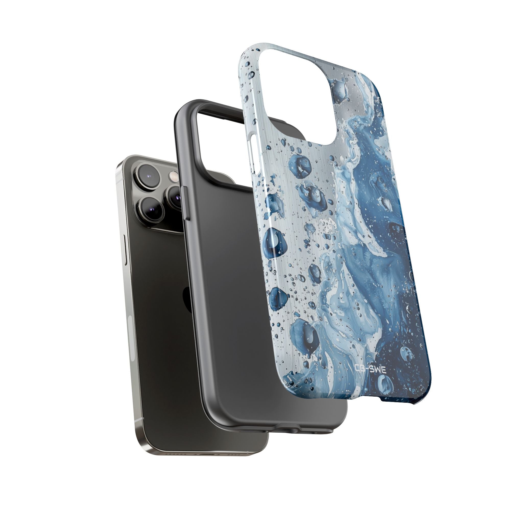 Water Bubbles Dance - iPhone Case