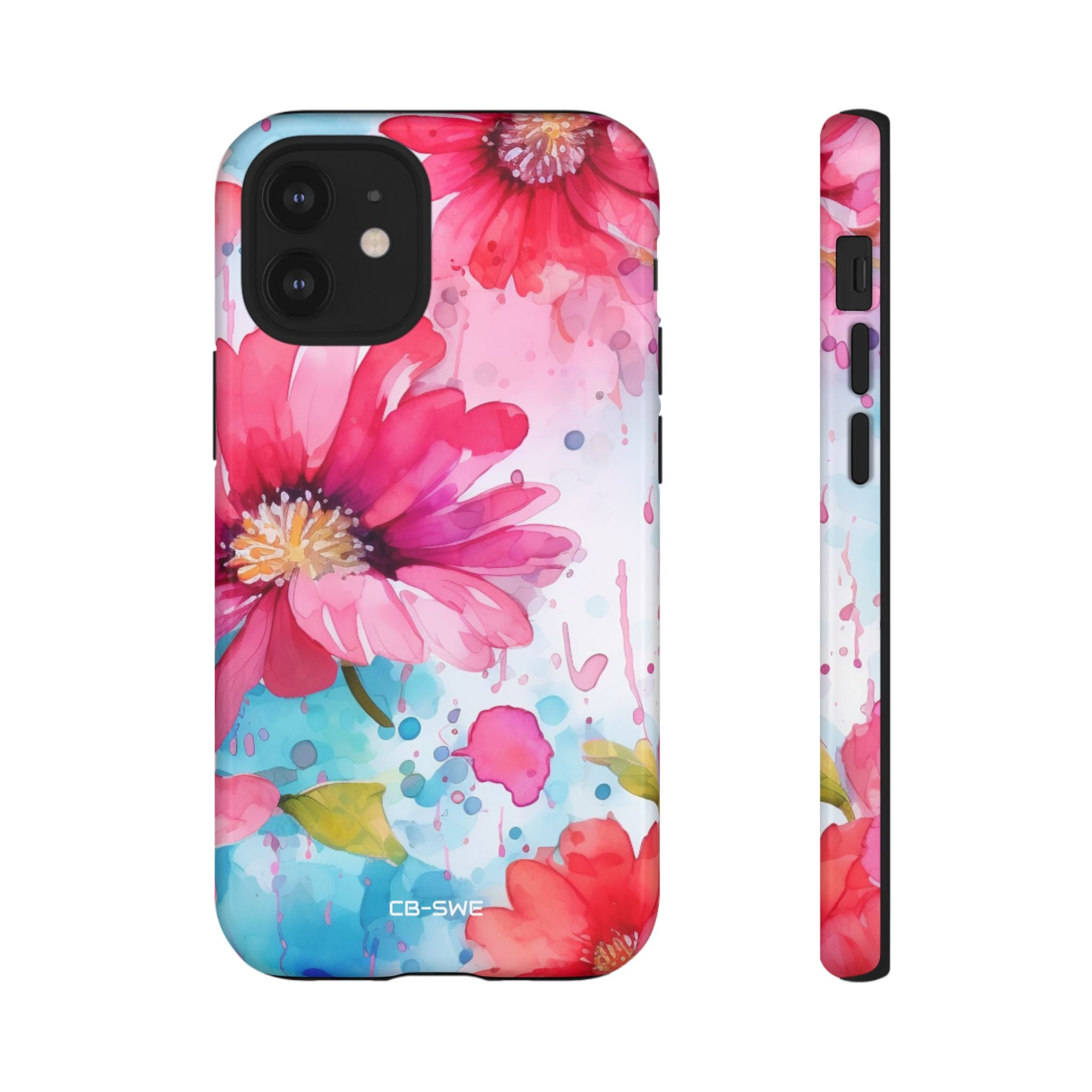 Vibrant Floral Dance - iPhone Case