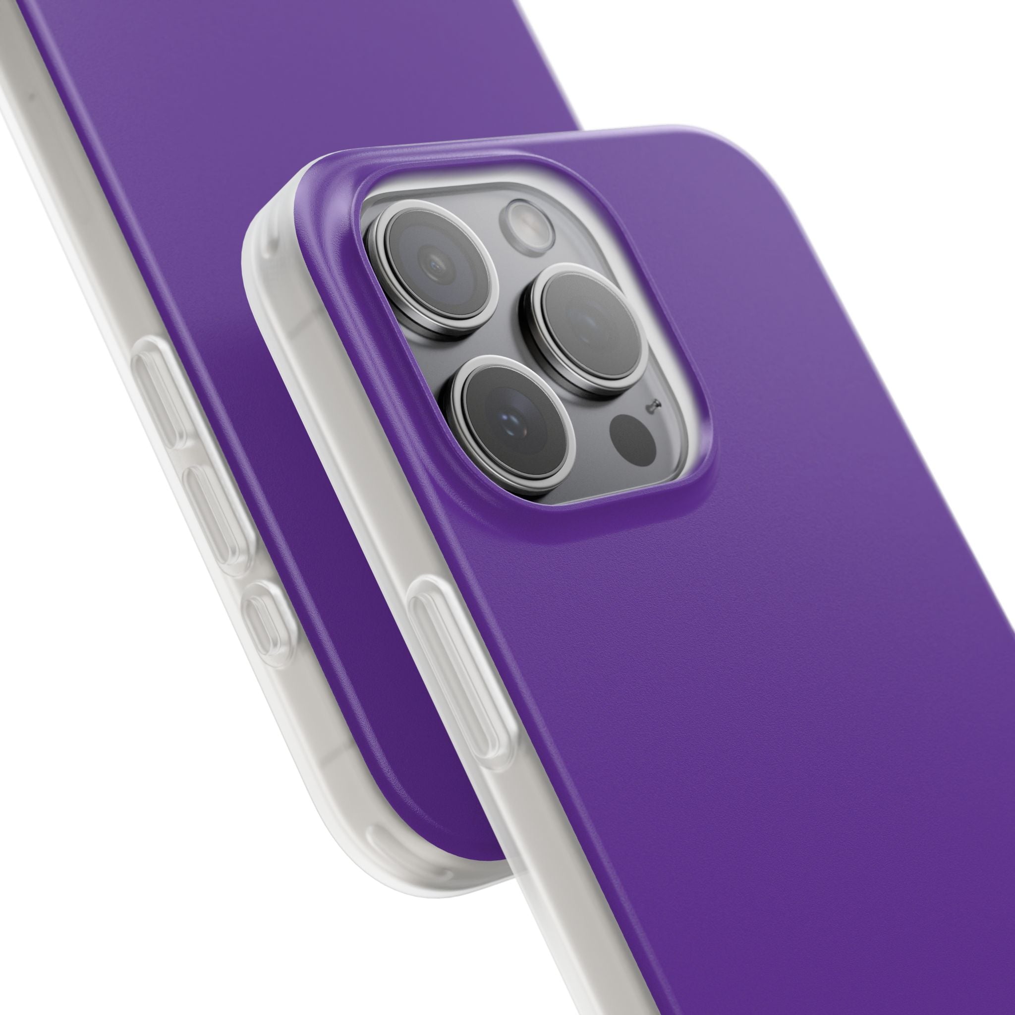 Mystic Purple Aesthetic iPhone 15 - Flexi Phone Case