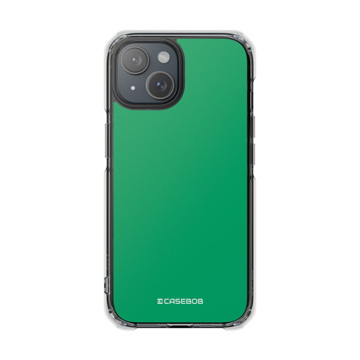 Jade Green | Phone Case for iPhone (Clear Impact Case - Magnetic)