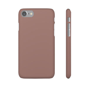 Burnished Brown iPhone Case (Slim) iPhone 7 Matte Phone Case