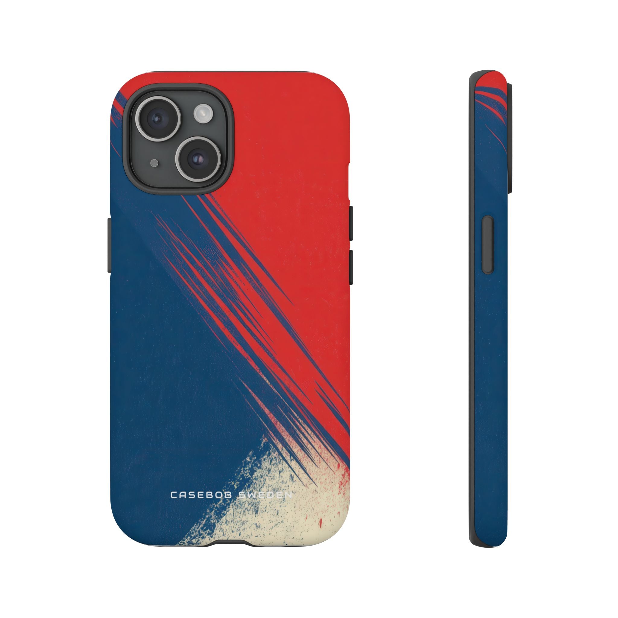 Vintage Brushstroke Harmony iPhone 15 - Tough Phone Case