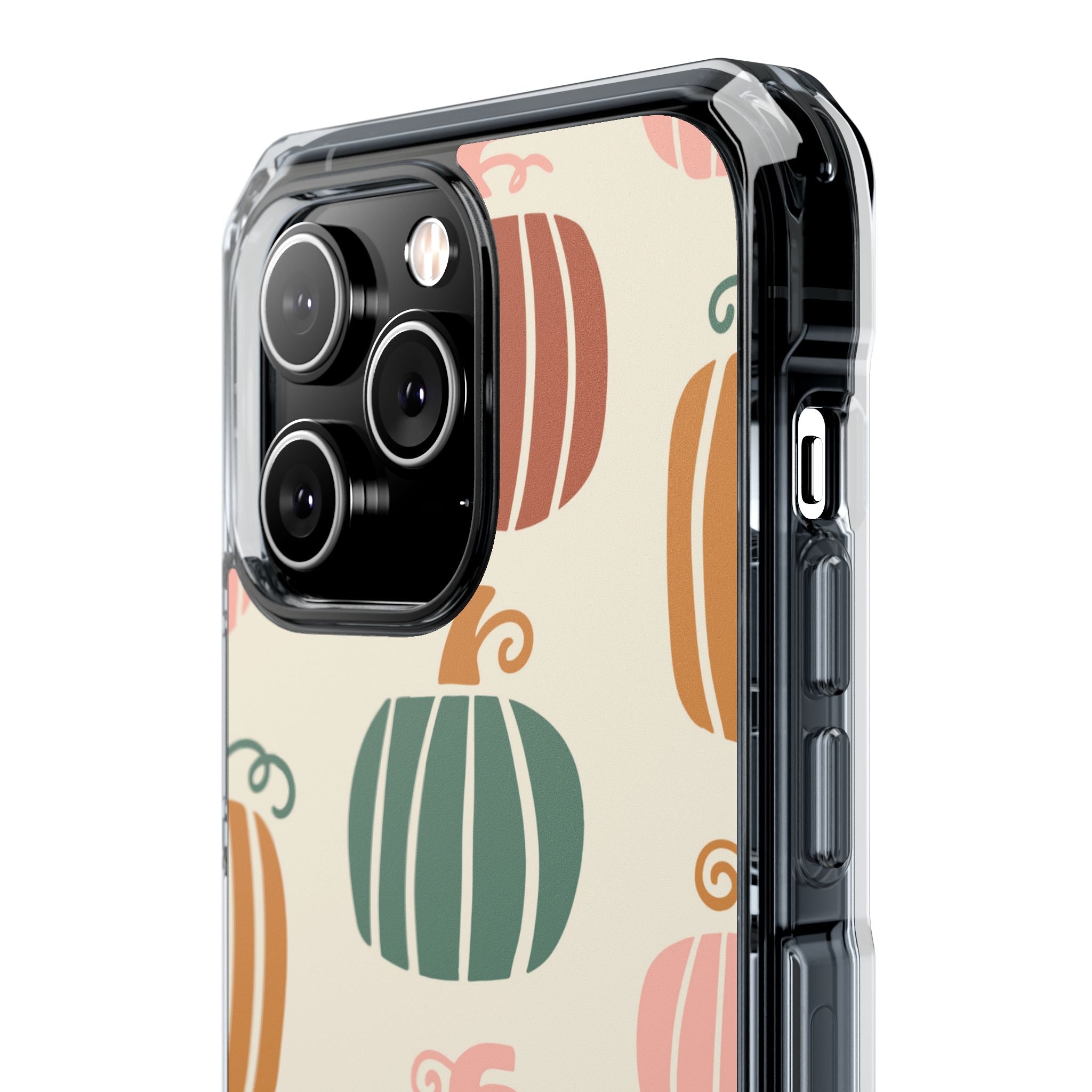 Whimsical Pumpkin Harmony iPhone Case - Impact
