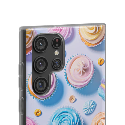 Pastel Whimsy Desserts - Flexi Samsung S22 Phone Case