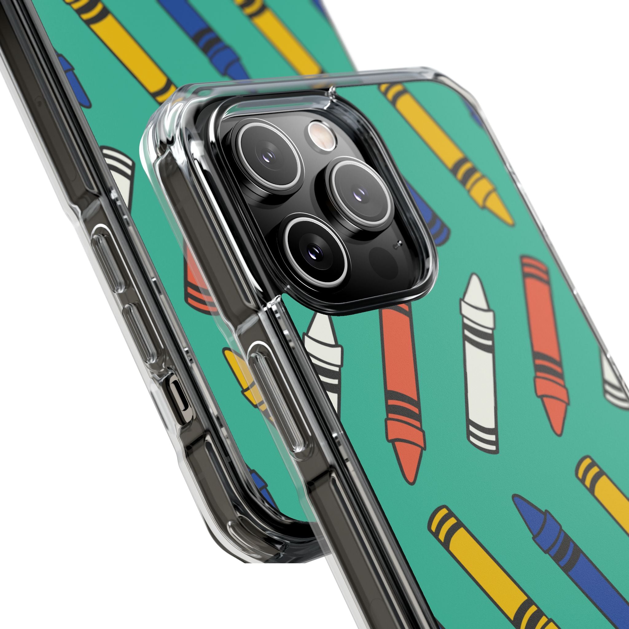 Crayons Dance Playfully iPhone Case - Impact