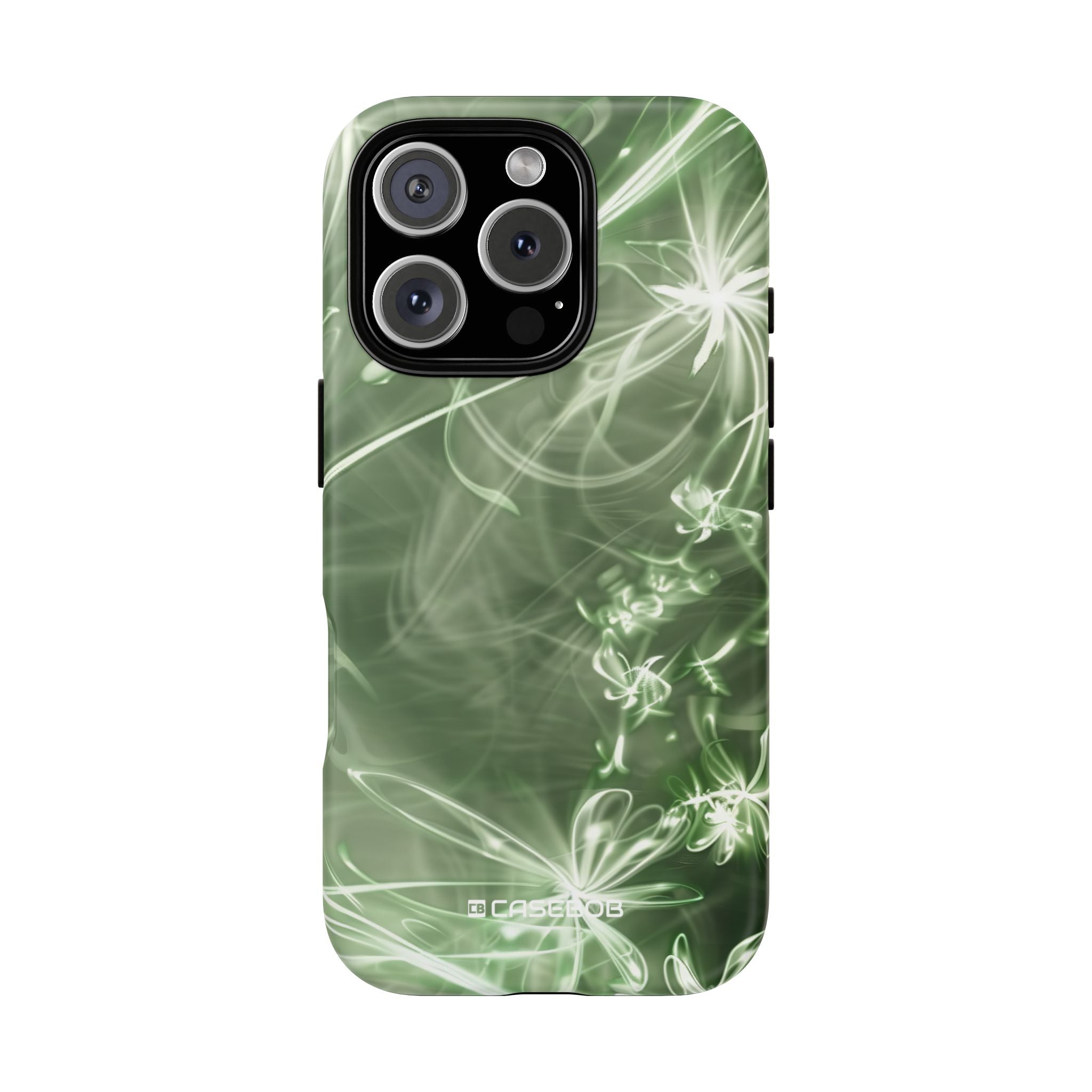 Ethereal Green Flow Art - for iPhone 16