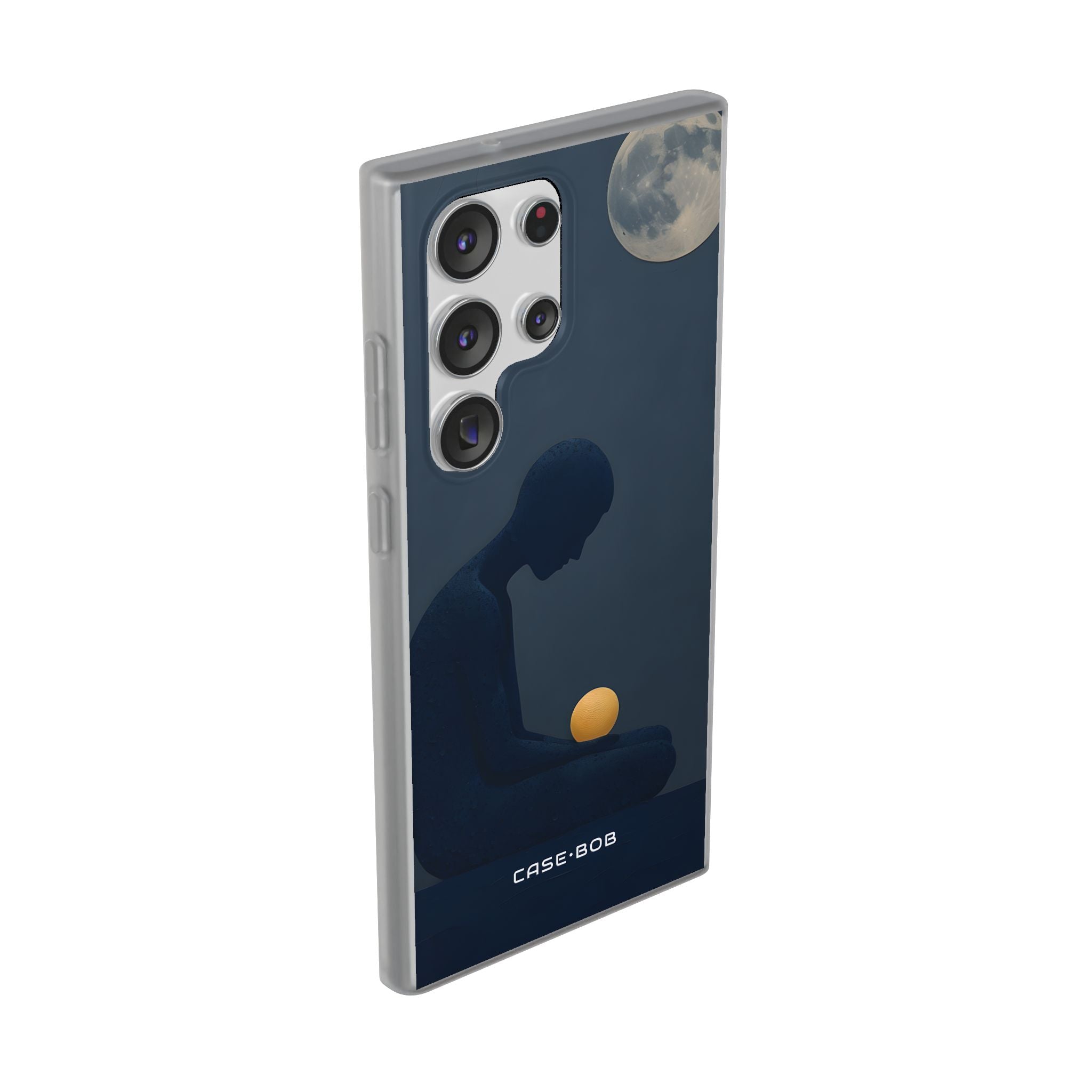 Moonlit Contemplation Samsung S23 Ultra Case - Soft
