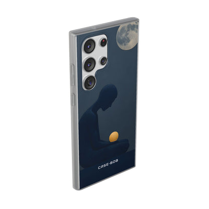 Moonlit Contemplation Samsung S23 Ultra Case - Soft