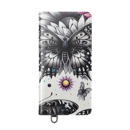 Monochrome Flutter - Samsung S25 Ultra Case - Wallet