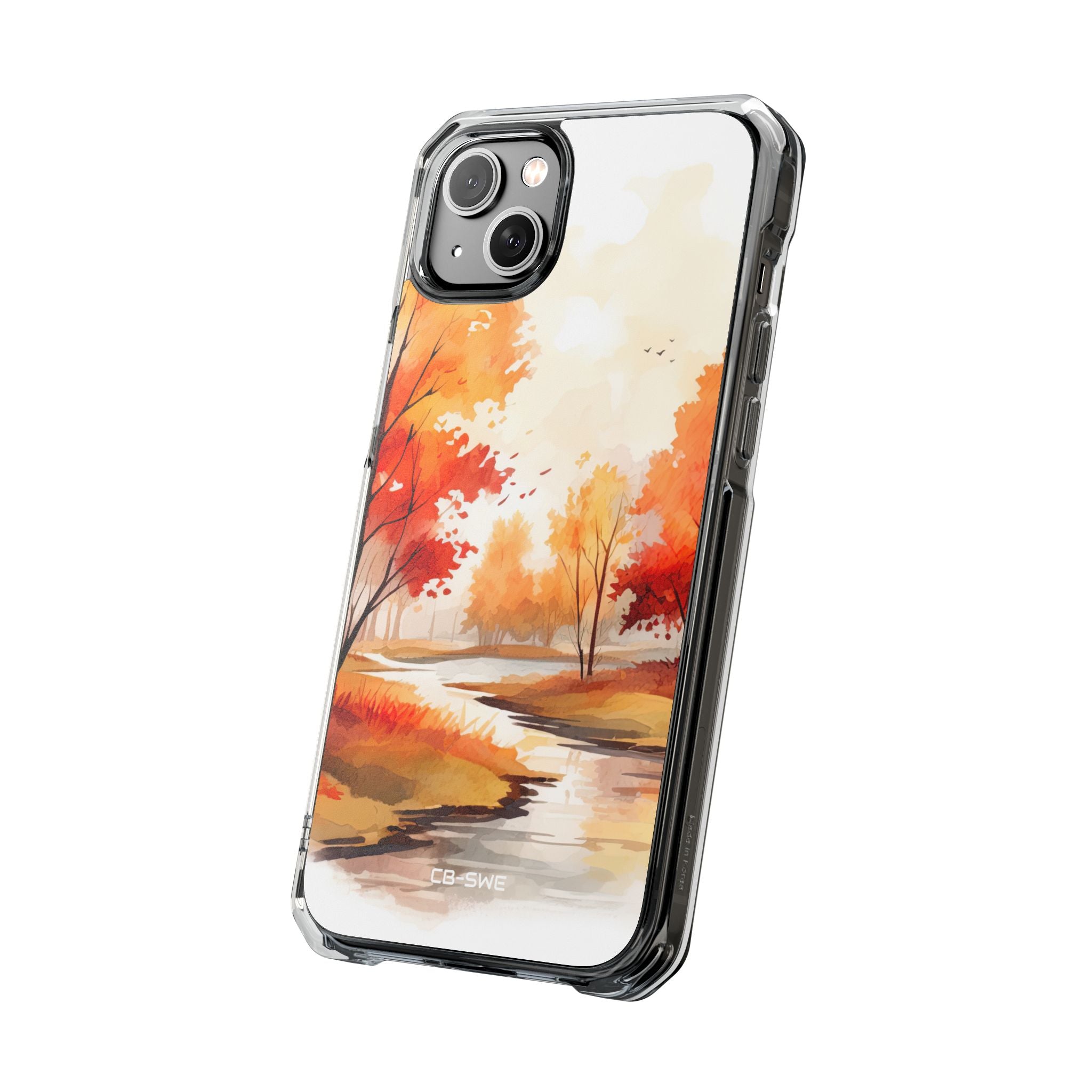Autumn Leaves Dance iPhone Case - Impact
