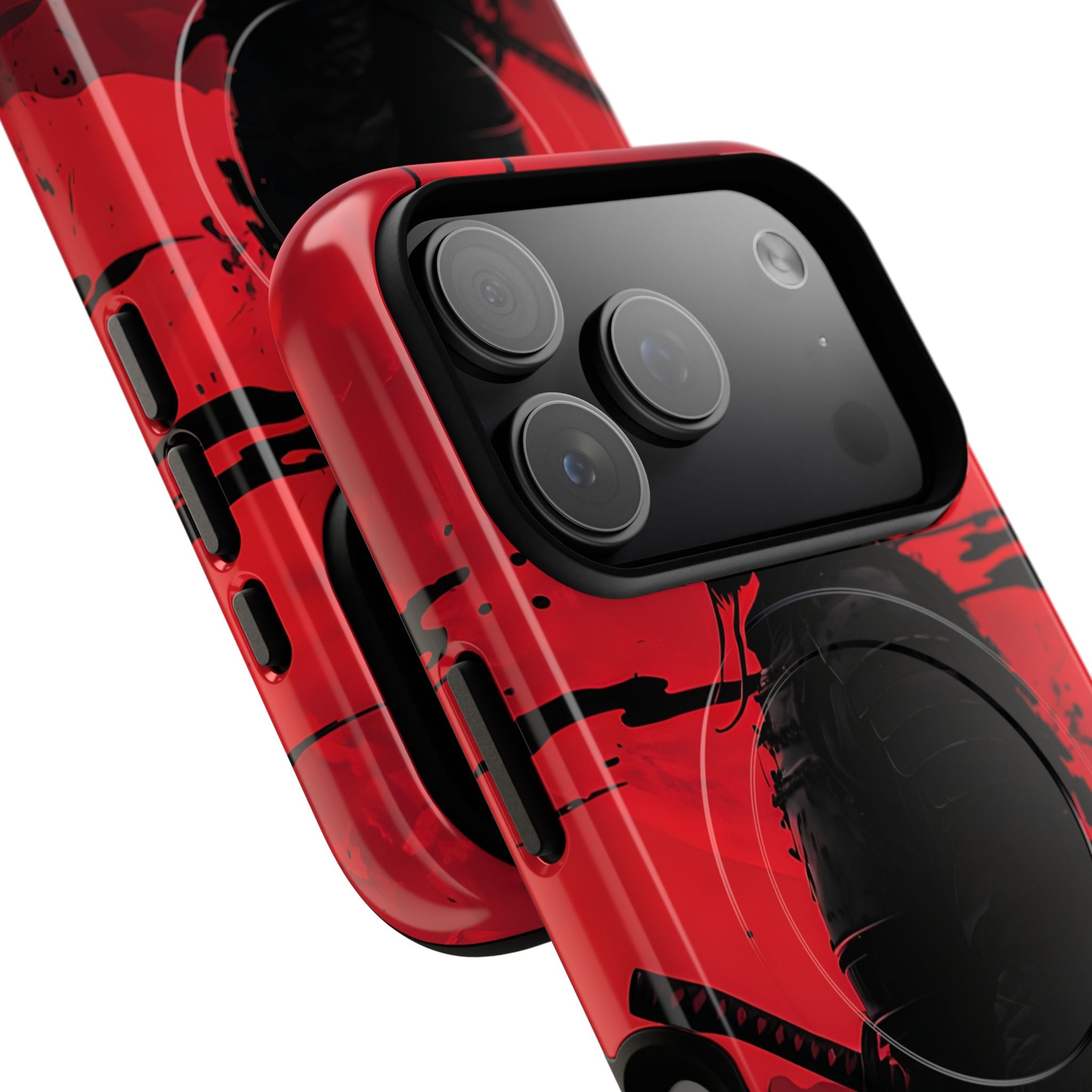 Crimson Samurai iPhone 17 Pro Case - Tough+