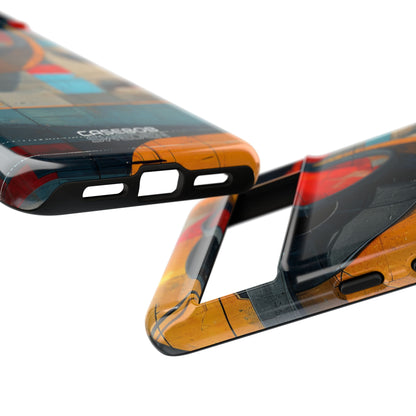 Futuristic Cubist Visions Google Pixel 8 - Tough