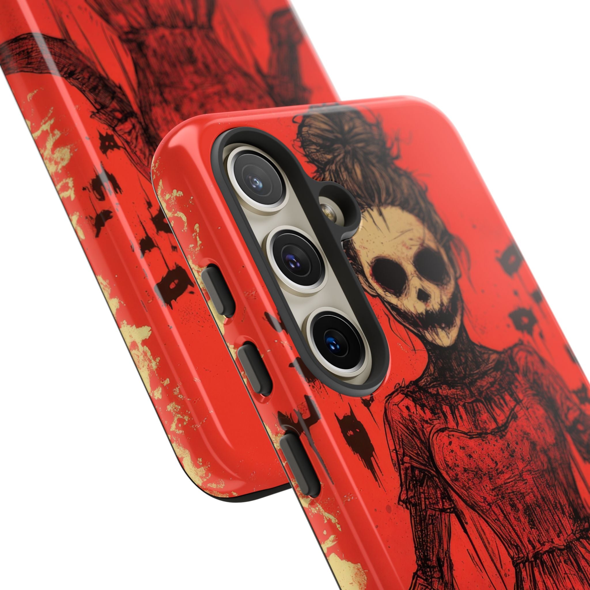 Haunting Scarlet Descent Samsung S24 - Tough Phone Case