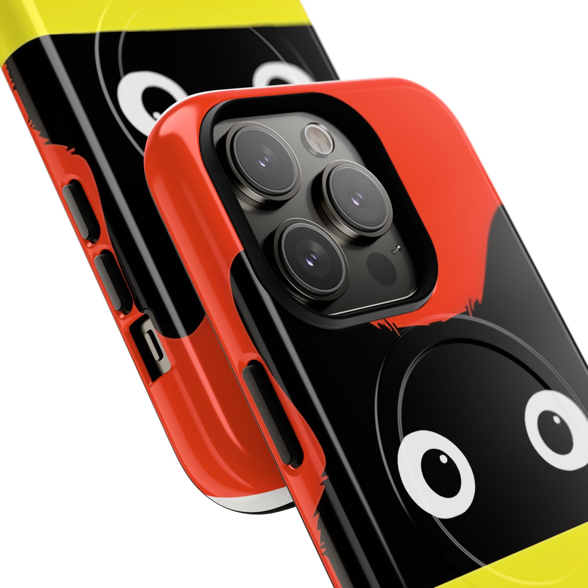 Peekaboo Cat Crimson iPhone 14 Pro Case - Tough+