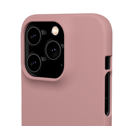 Rosy Brown iPhone 14 - Slim Phone Case