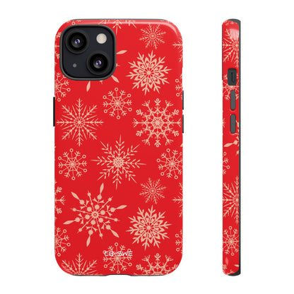 Snowflakes Dance Bright - iPhone Case