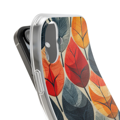 Autumn Leaf Design - Flexi iPhone 16 Phone Case