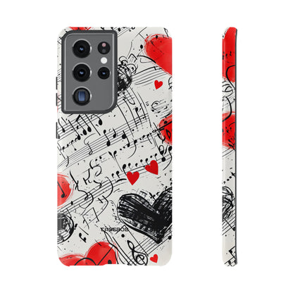 Melodic Love Notes - Protective Pixel Case - Protective Phone Case