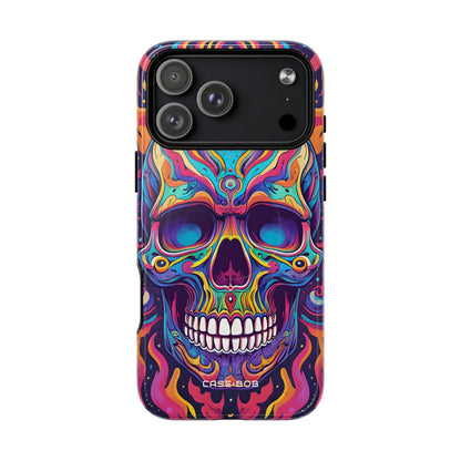 Flaming Skull iPhone 17 Pro Max Case - Tough+