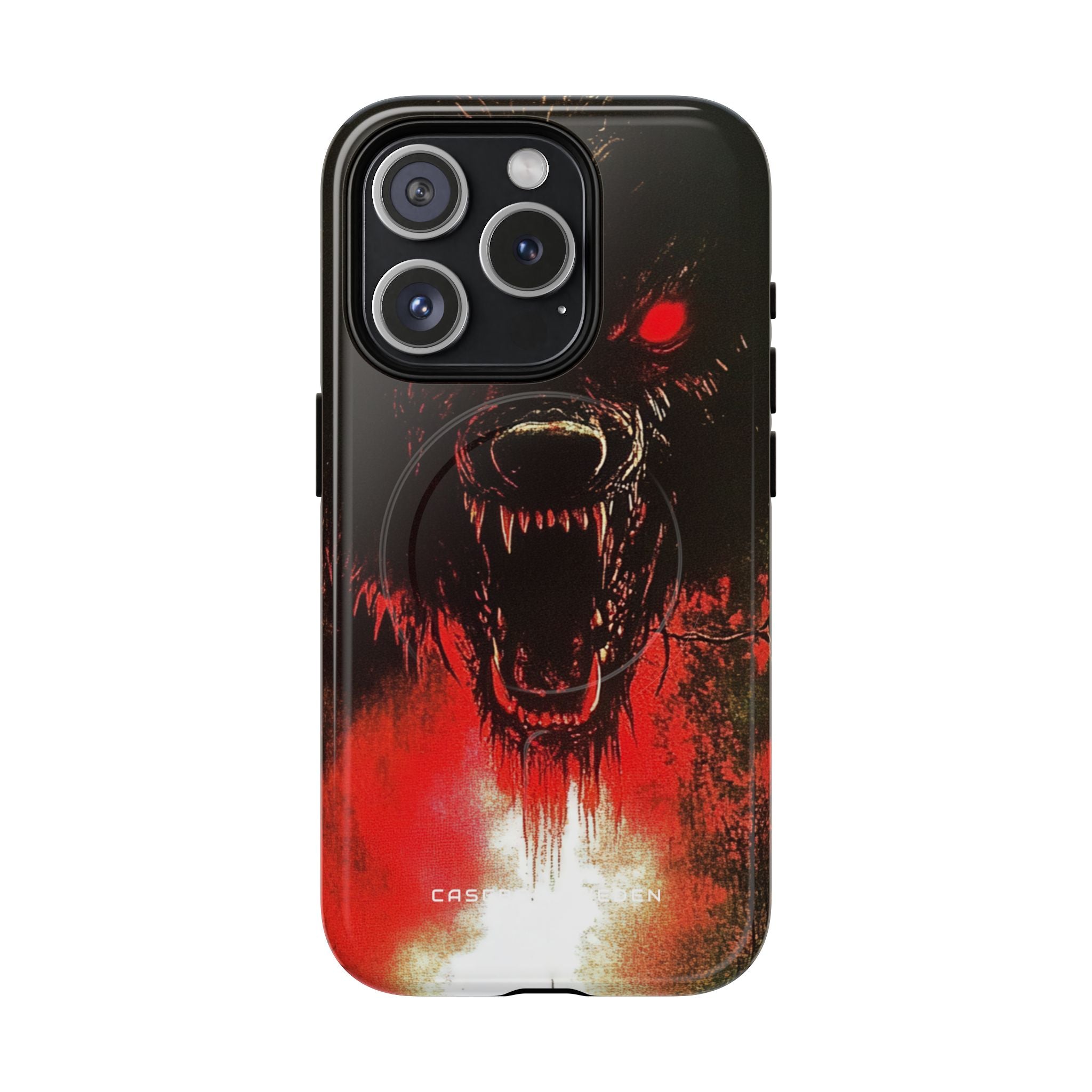 Bloodmoon Wolf's Lament iPhone 15 | Tough+ Phone Case