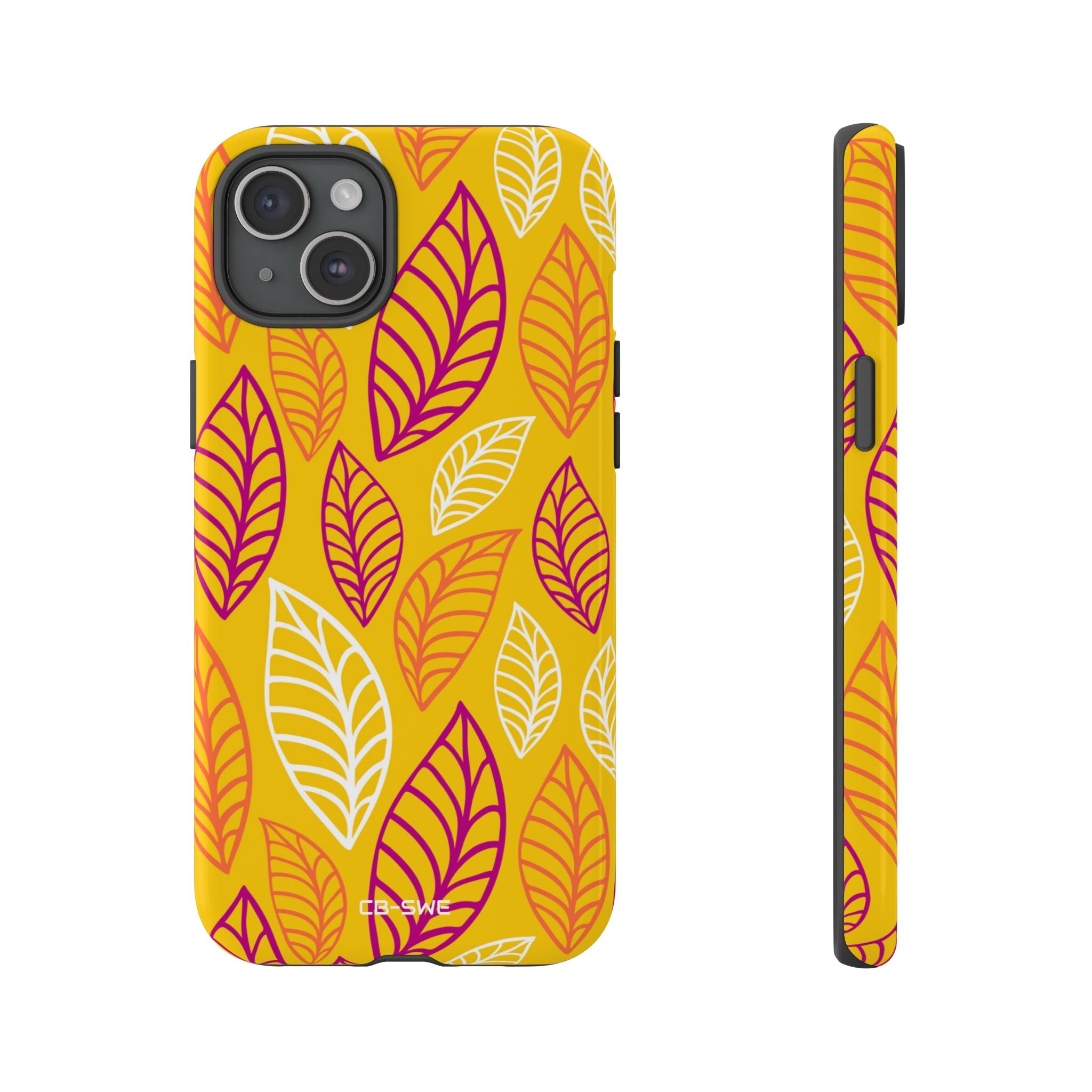 Vibrant Leaf Symphony - iPhone Case
