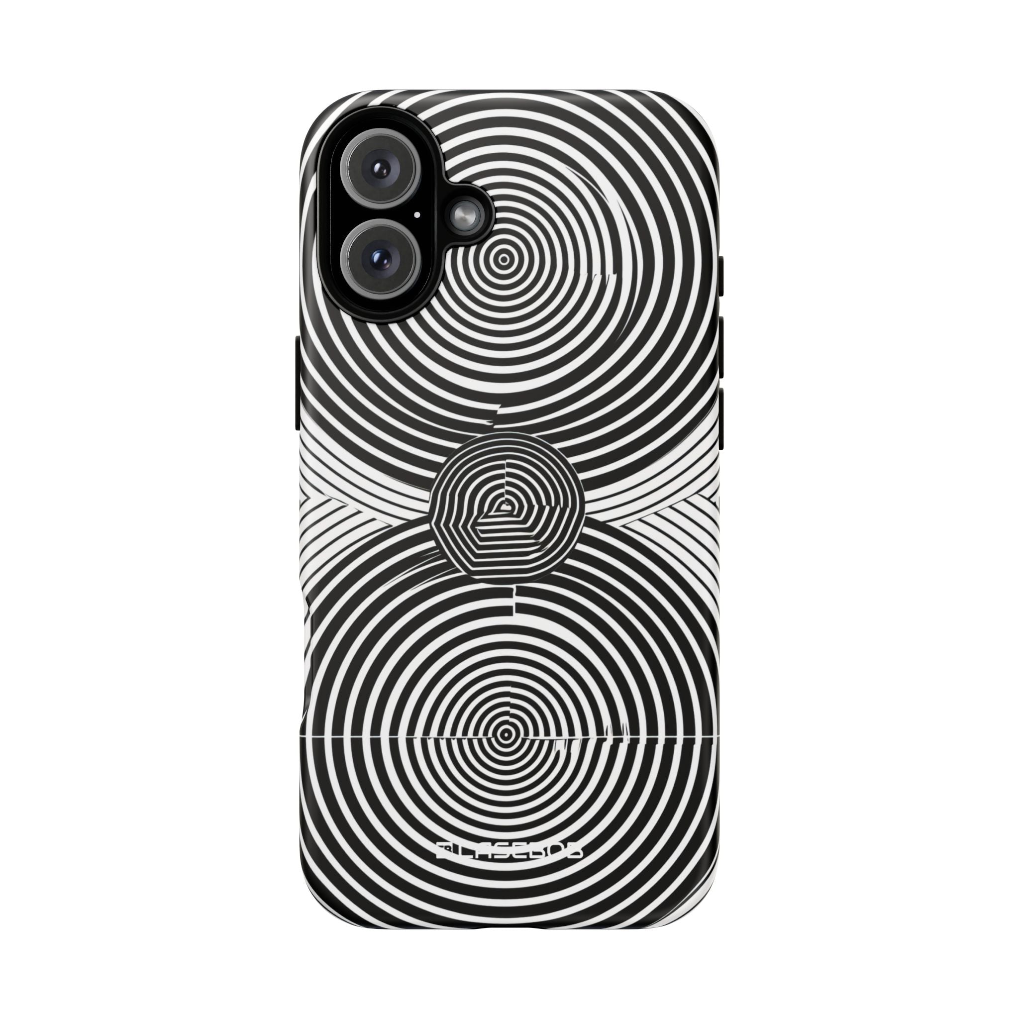 Dynamic Depth: Black and White Op-Art - for iPhone 16