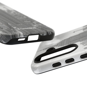 Grayscale Urban Elegance - For Samsung S24