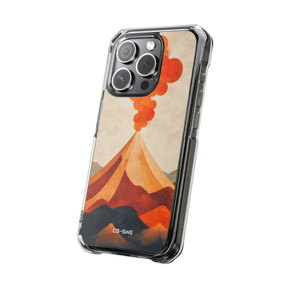 Erupting Heat Waves iPhone Case - Impact