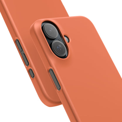 Coral iPhone 16 - Slim Phone Case