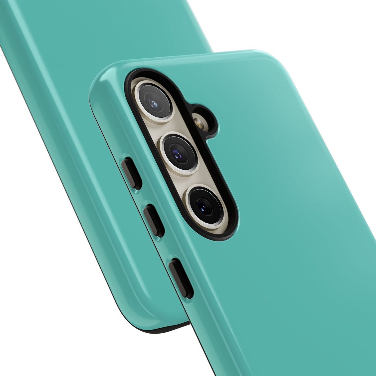 Teal Serenity: Minimalist Design - For Samsung S24