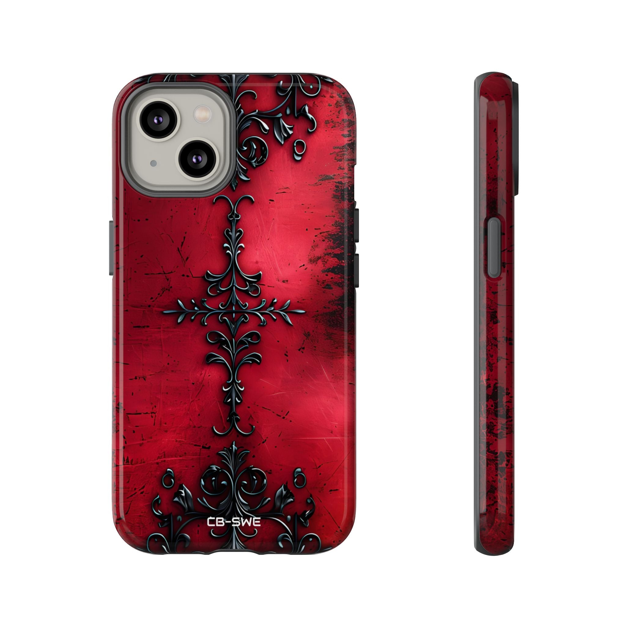 Gothic Crimson Emblem - iPhone Case