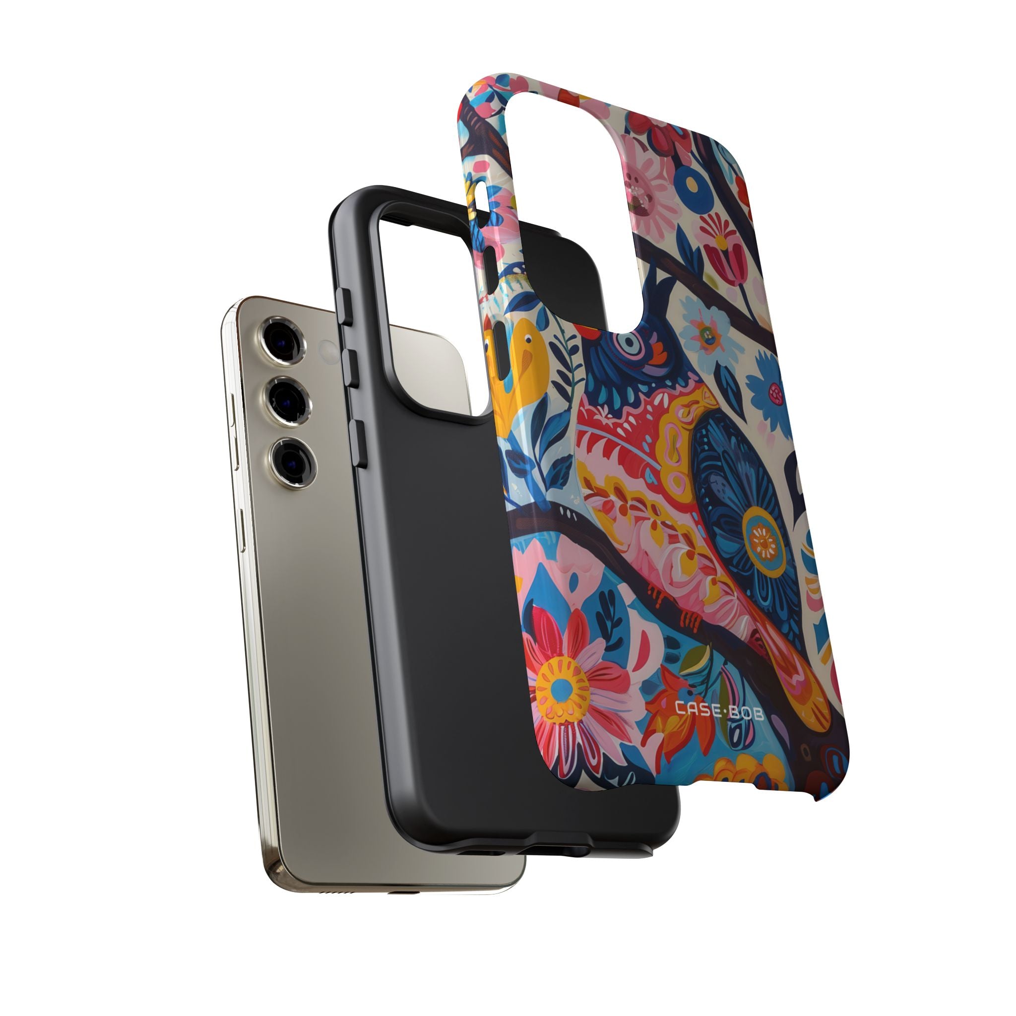 Owl Bloom Samsung S23 Case - Tough