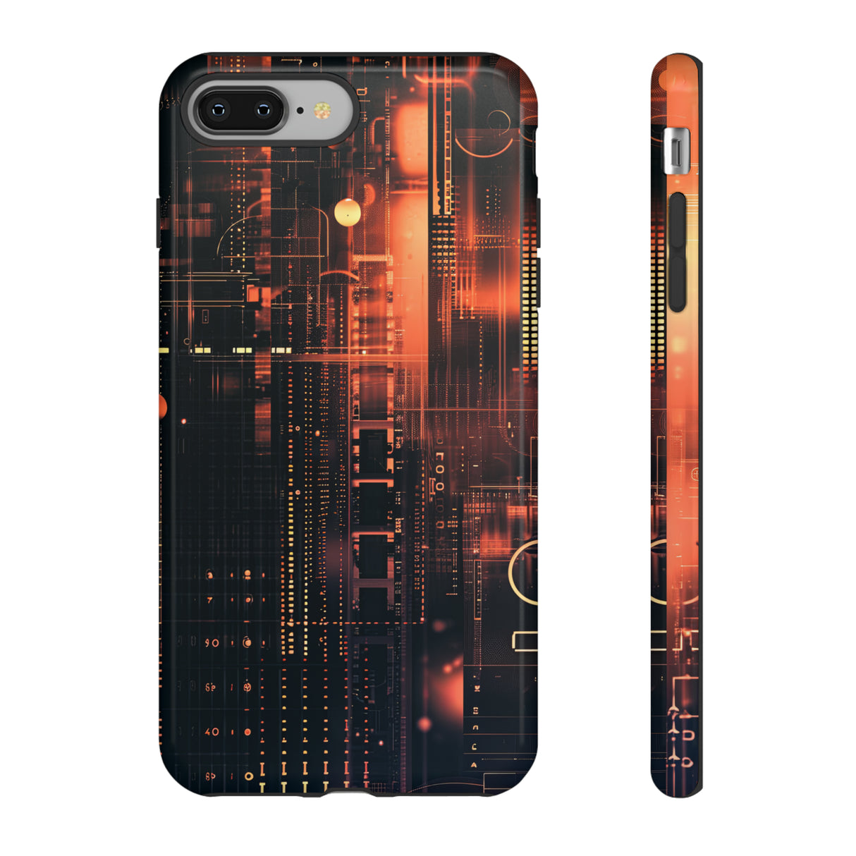 FuturTech Glare: Innovation Gradient - Protective Phone Case