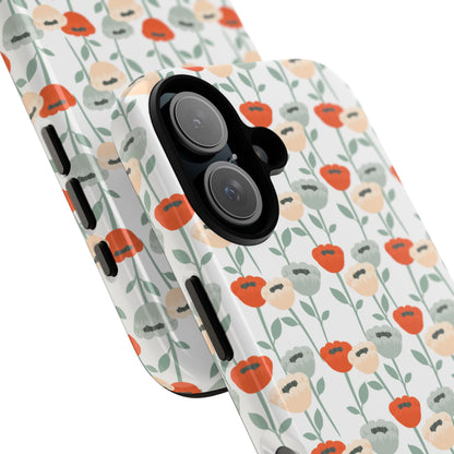 Minimalist Floral Elegance - iPhone Case