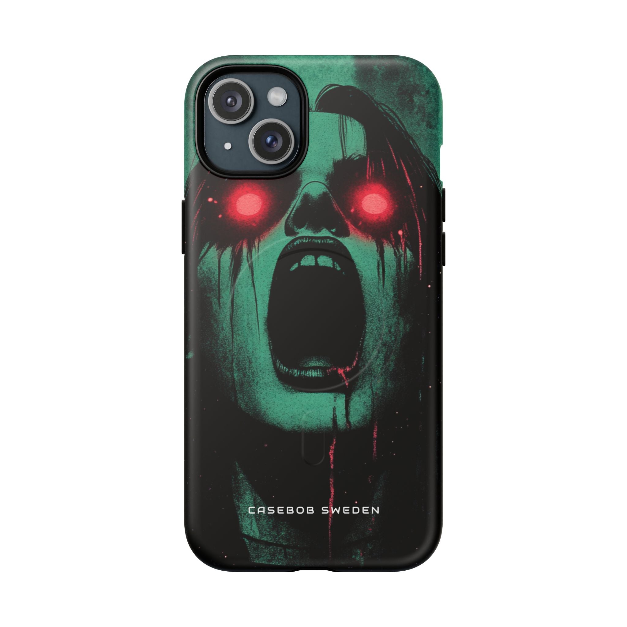 Haunting Glow of Gothic Eyes iPhone 15  Tough+ Phone Case