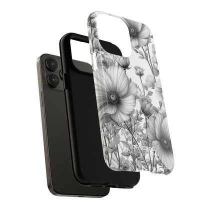 Vintage Floral Etching iPhone 14 - Tough+