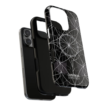 Symmetric Line Bloom iPhone 16 - Tough+