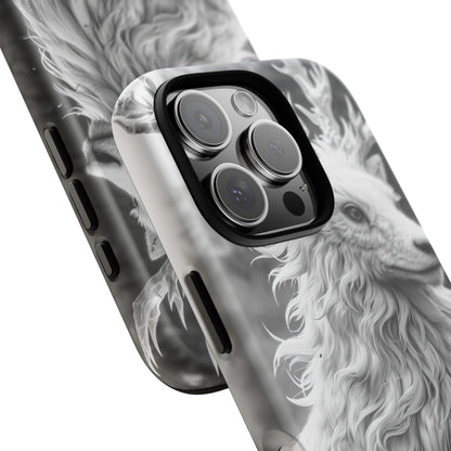 Mystical Majesty: Grayscale Enchantment - for iPhone 16