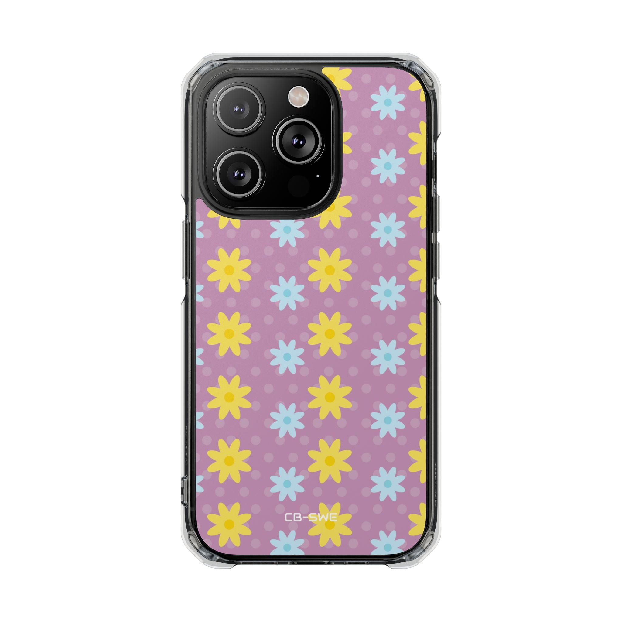 Flower Dots Dance iPhone Case - Impact