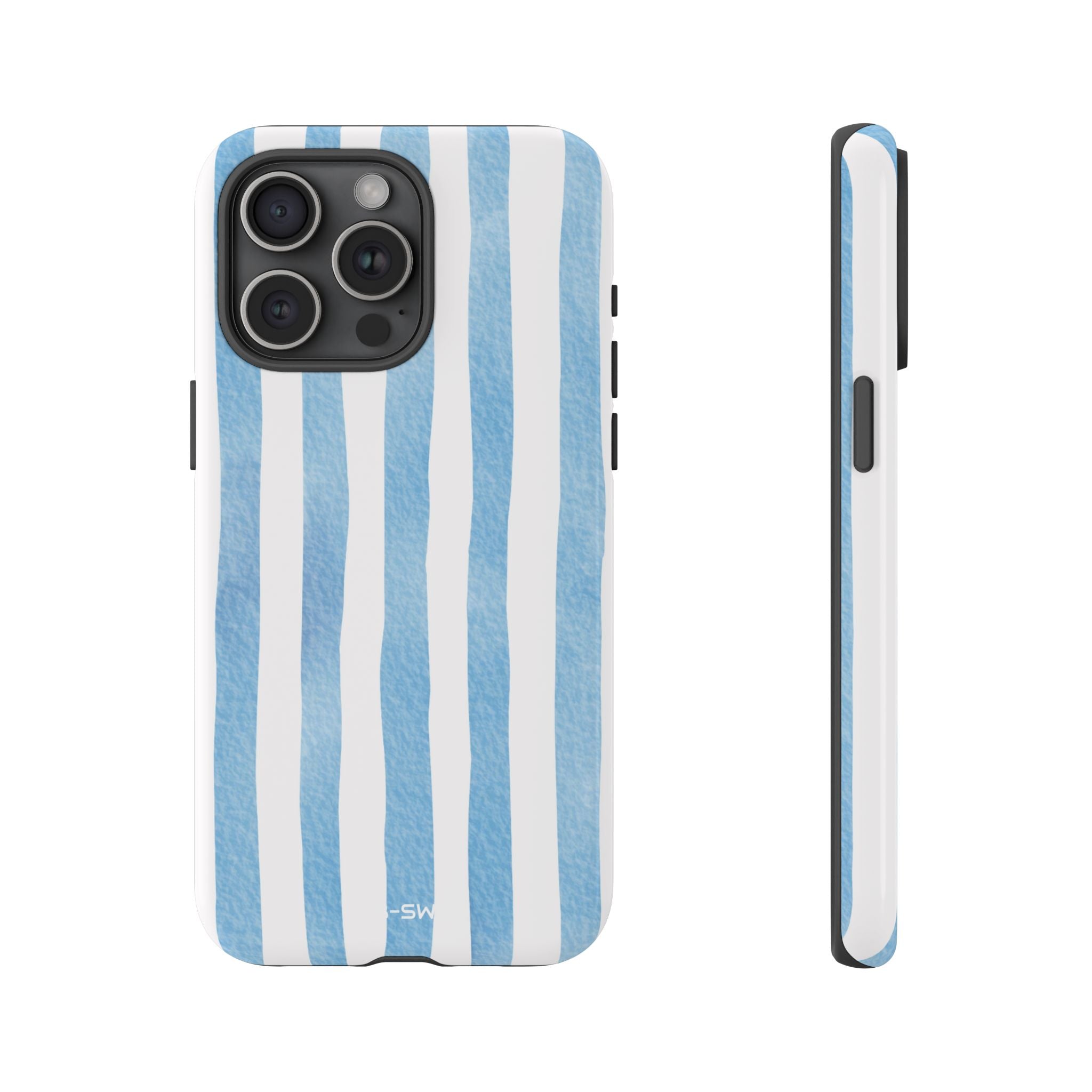 Soft Blue Watercolors - iPhone Case