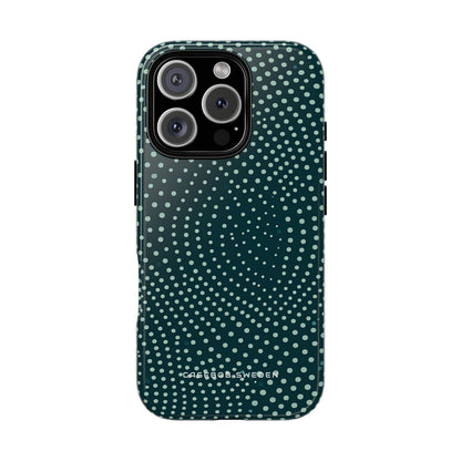 Teal Rippleflow iPhone 16 - Tough Phone Case